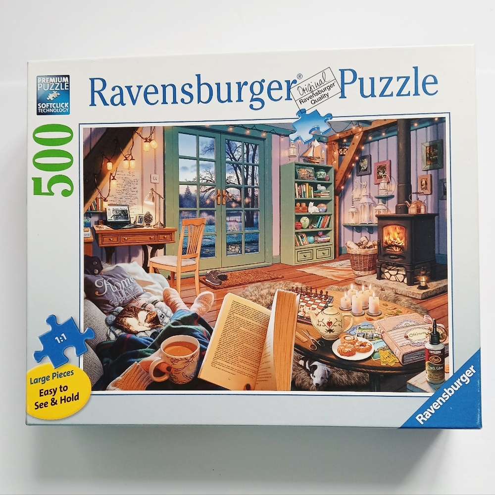 Cozy Retreat 500-piece puzzle by Ravensburger